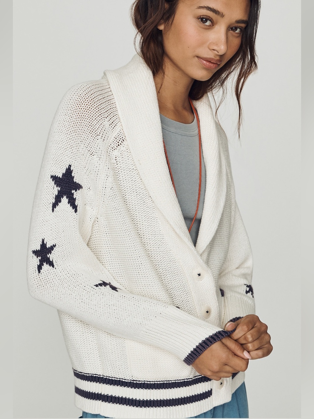 Maeve by Anthropologie American Flag & Stars Sweater